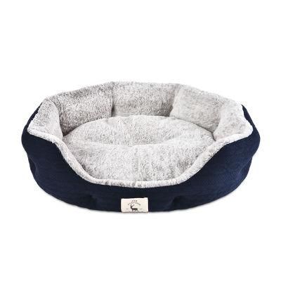 Wholesale Warm Comfortable Woven Knitted Fabric Pet Bed