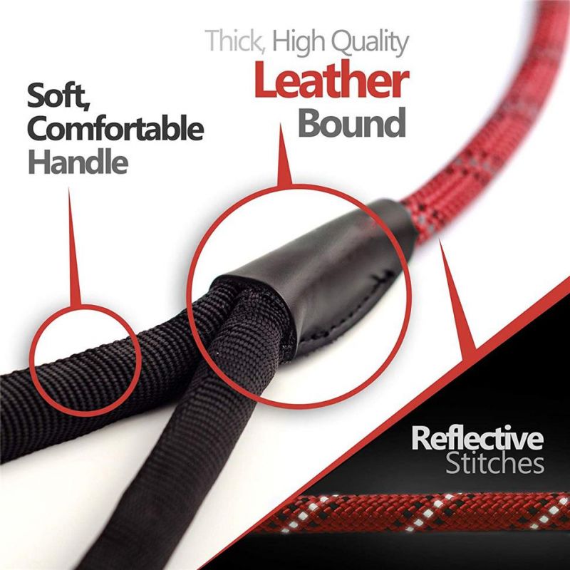 Heavy Duty Rope Bungee Leash for Large and Medium Dogs
