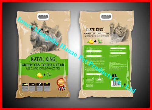 Health and Dust Less Green Tea Tofu Cat Litter (HA-MS-DF01)