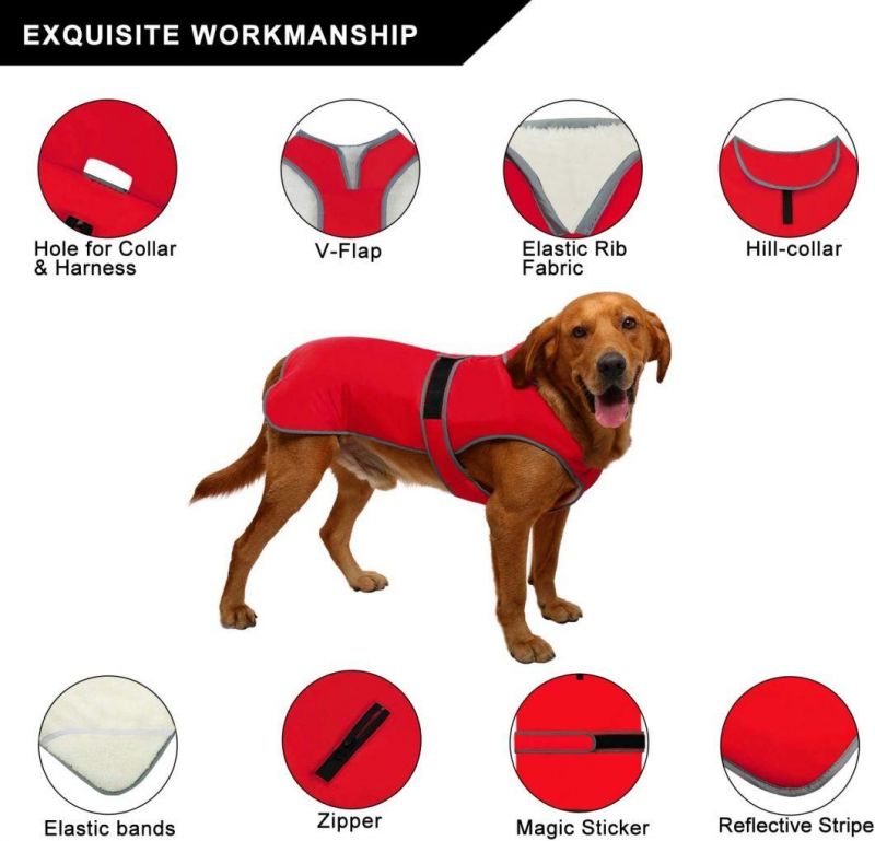 Reversible Stormguard Winter Dog Vest for Small Medium Large Dogs