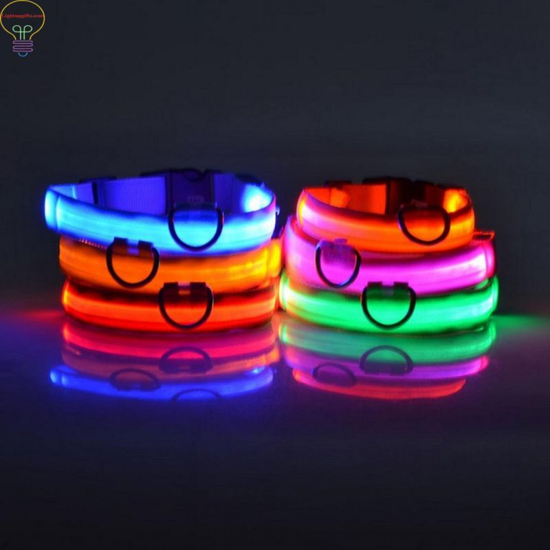 LED Dog Collar, Light up Collars to Keep Your Dogs Visible & Safe