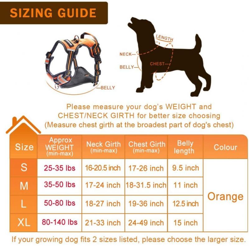Dog Harness for Xtra Large Dogs, Easy Control Handle for Walking