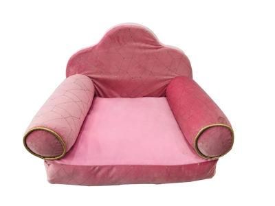 Hot Stamped Soft Terry Pet Sofa Bed