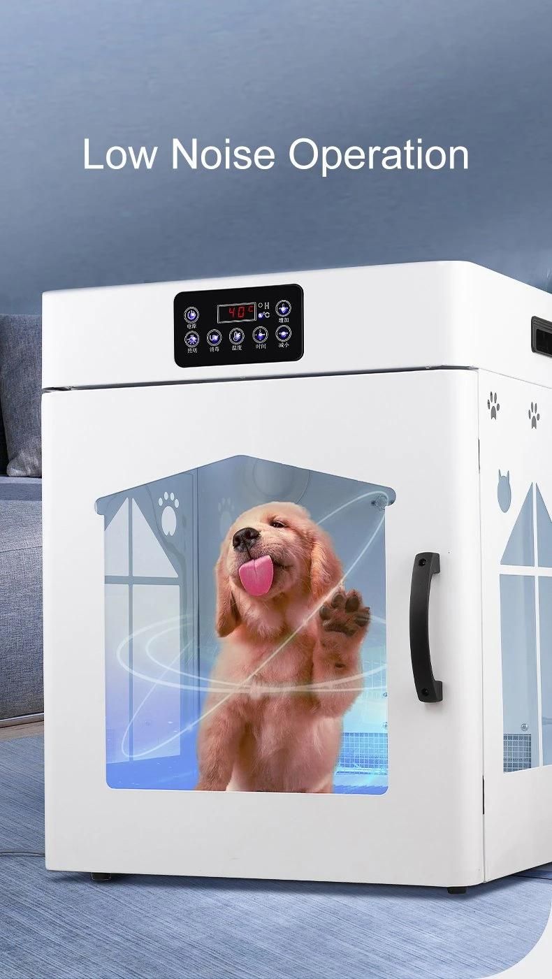 Electric Pet Drying Box with Ozone Cleaning and Heat Circulation