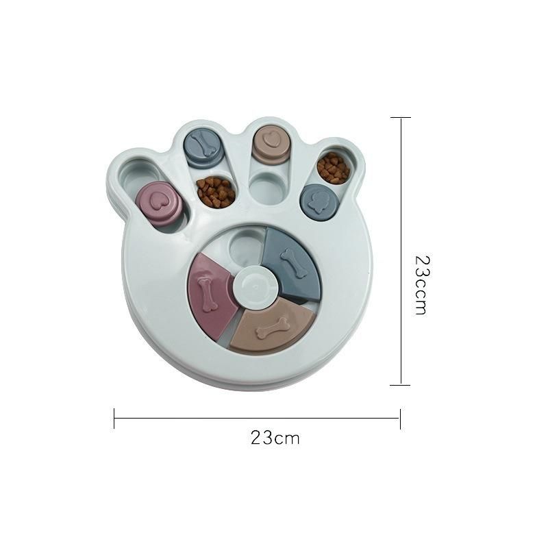 Interactive Pet Feeding Food Slow Bowl Dispenser Durable Pet Puzzle Dogs Cats Feeder Food Bowl Pets Dog Portable Bowls