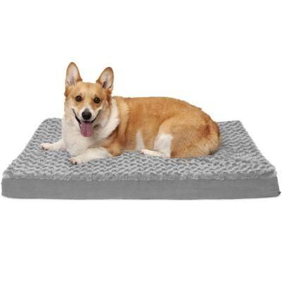 Deluxe Orthopedic Traditional Mat Rectangular Step-on Foam Mattress Pet Bed