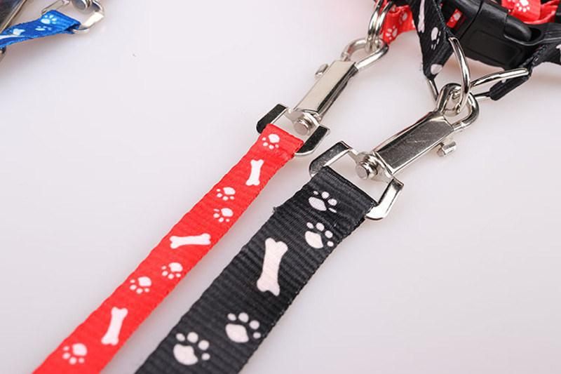 Adjustable Nylon Belt Dog Collar Pet Supplies Harness and Leash