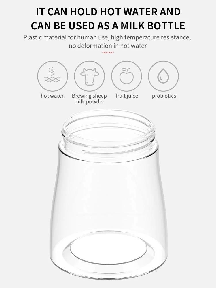 Manufacturer Wholesale Custom Logo Plastic Travel Drink Feeder Portable Food Pet Dog Water Bottle