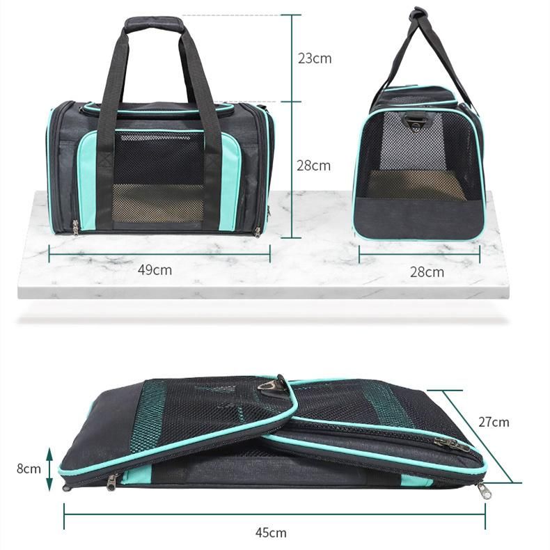 New Style Soft Sided Pet Carrier Cat Large Capacity Pet Carrier Travel Bag