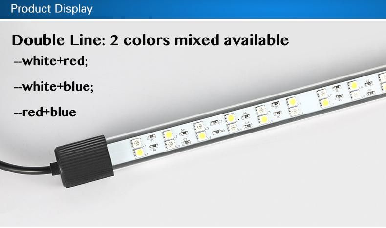 90cm LED Aquarium Underwater Lights for Fish and Plants 12W