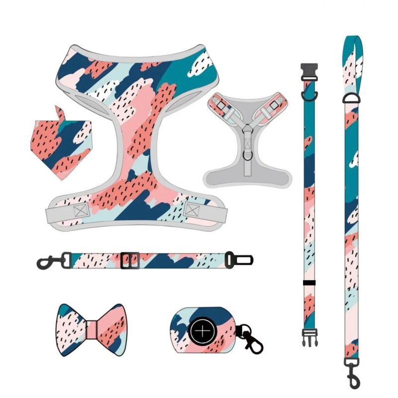 Customized All Kinds of Harness Design Pattern Dog Harness
