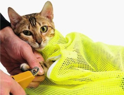 Pet Nail Trimming Bag Cat Grooming Bath Bags