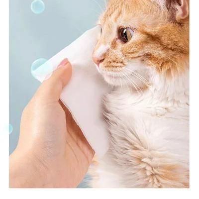 Amazon Hot Sale Cat Cleaning Wipes Pet Wipes for Cats Wipes Cat Bath Wipes for Sale