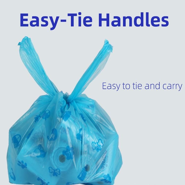 Degradable Flat Mouth Pet Cat Garbage Bag Diaper Bag