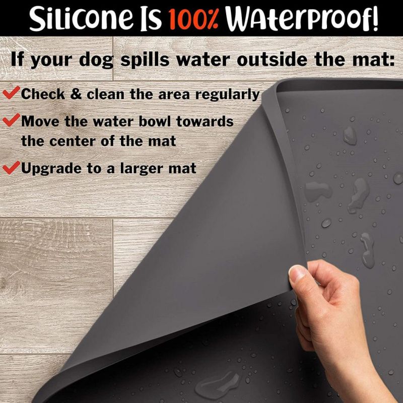 Dish Washer Safe Pet Food Mat