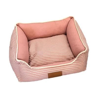 Washable Square Pet Dog Bed