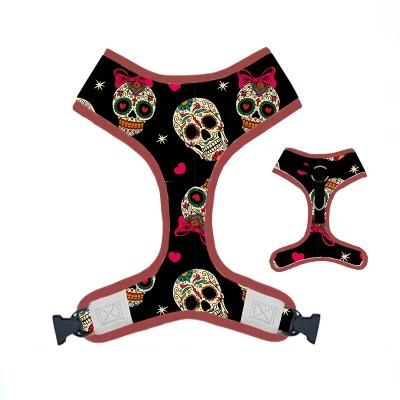 Eco-Friendly Halloween Decor Soft Twill Cotton House Training Dog Vest Pet Harness