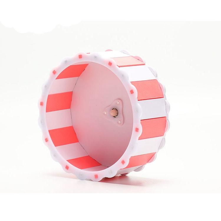 Latest Design 22cm Quiet Hamster Exercise Wheel Multi-Colored Silent Spinner Sunflower Design