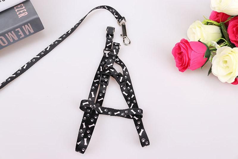 Adjustable Nylon Belt Dog Collar Pet Supplies Harness and Leash