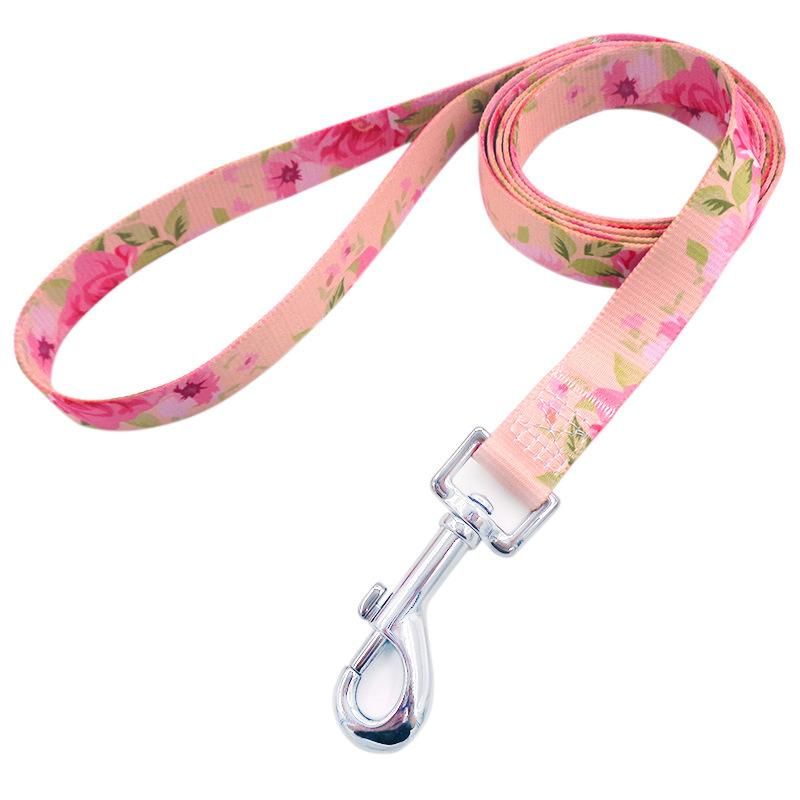 Custom Logo Wholesale Pet Accessories Running Durable Poly Dog Leashes Designer