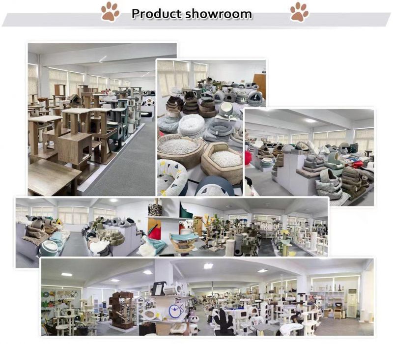 Sisal MDF Manufacturer Wholesale New Design Wooden Cat Condo and Cat Tree Pet Supplies