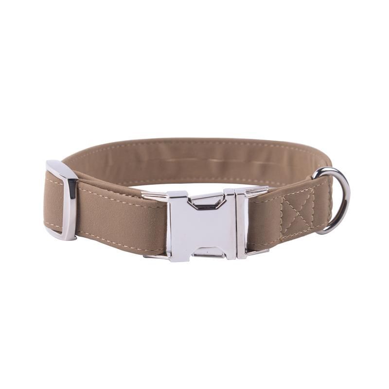 Pet Accessories Leather Dog Collar PU Leather Collar for Dog Cheap Leather Dog Collar