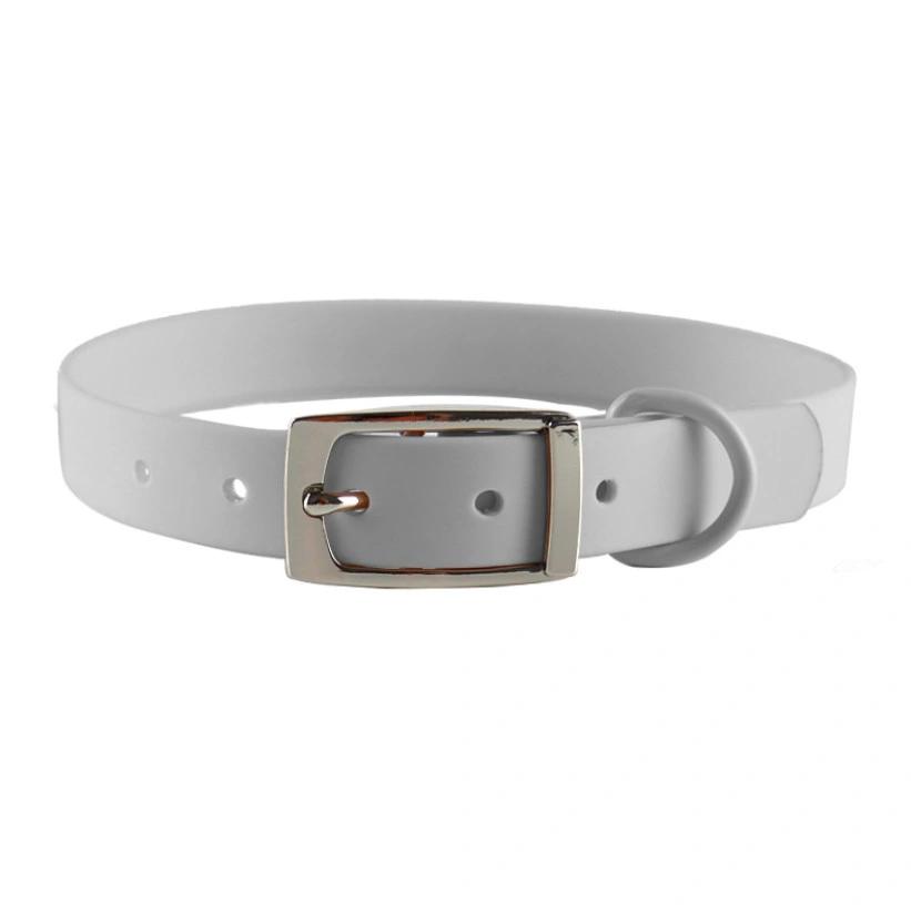 Custom Logo Color PVC Collar Waterproof PVC Pet Dog Cat Collars with Low MOQ