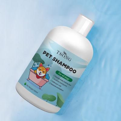 Tsong Private Label Pet Hair Cleaning Shampoo for Pet Care 500ml Pet Shampoo for All Dogs