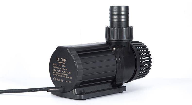 Controllable DC Flow Water Pumps with Flow Displayed 12000lph 3000gph