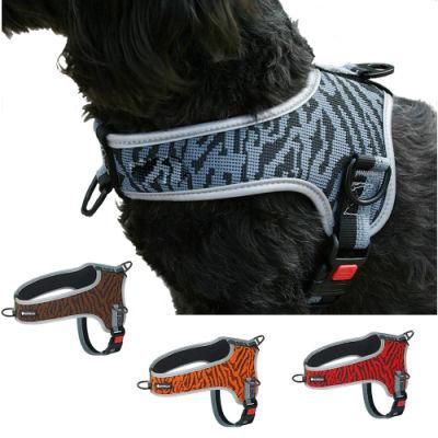 No-Pull Training Dog Harness Ultra Comfortable Padded Mesh Dog Harness with Front Clip