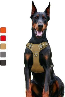 Outdoor Pet Vest Reflective Oxford Soft Breathable Vest Easy Control Pet Harness