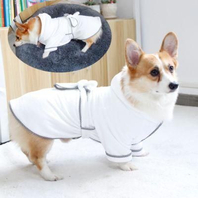 Super Absorbent Soft Pet Bathrobe for Pet (MD20CT001)
