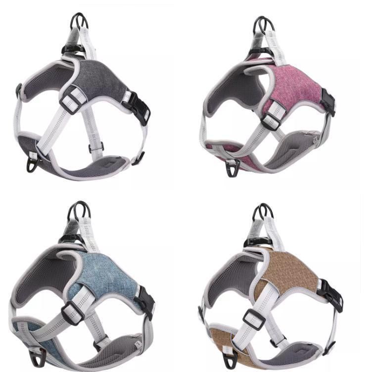 Soft Mesh Breathable Vest Harnesses, Easy Walk Harness with Safety Buckle for Cat and Puppies Dogs