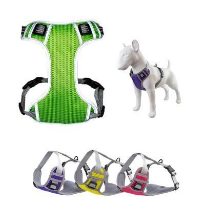 Custom Logo Tactical No Pull Adjustable Service Pet Lift Breathable Mesh Reflective Dog Harness
