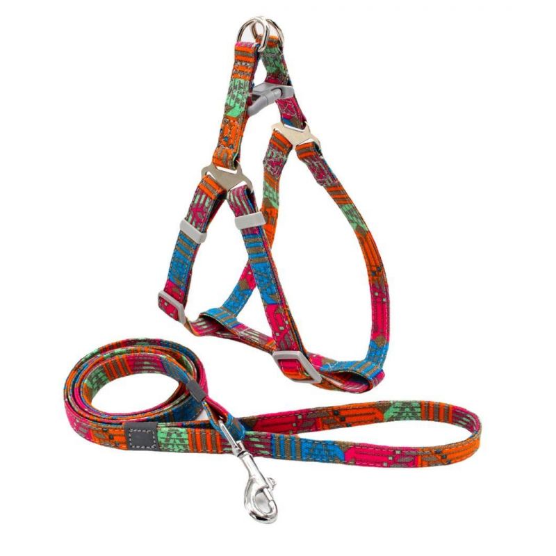 Bohemia Design Dog Leash and Back Set