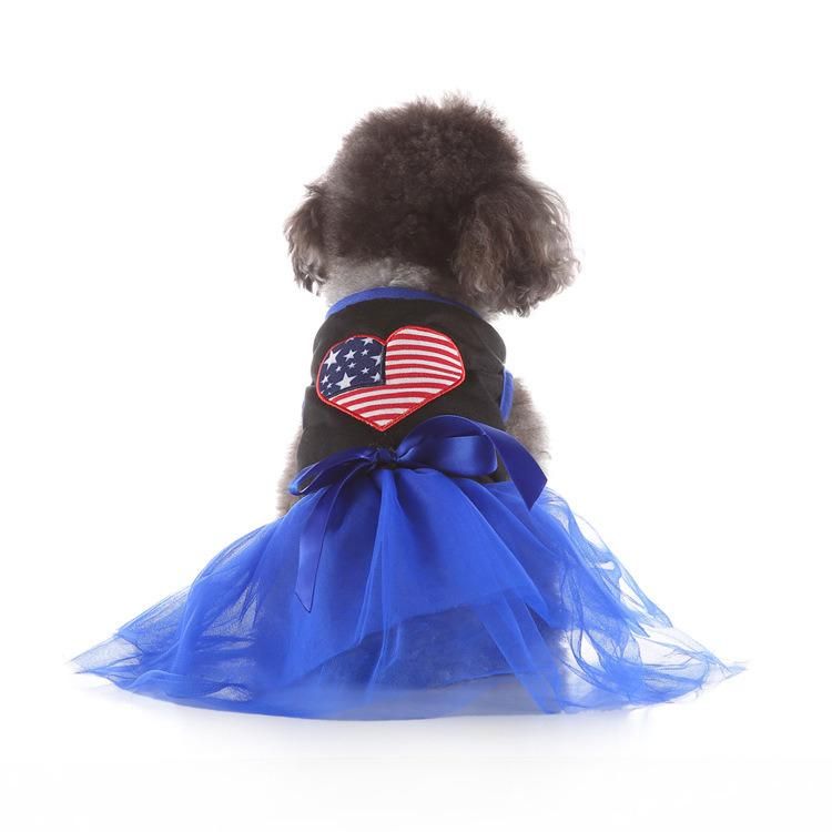 New Princess Small Dog Dresses Coat Autumn Cat Skirt Clothes Tutu Dress for Dogs Puppy Teddy Chihuahua Xs S M L XL