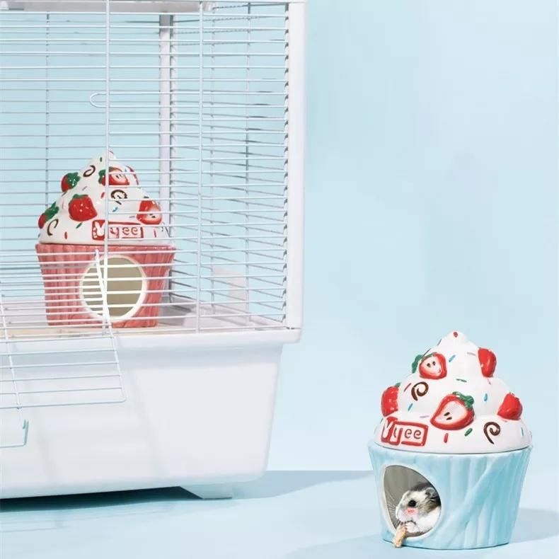 Hot Hamster Ceramic House Cool Hamster Nest Hamster Hideout Ceramic