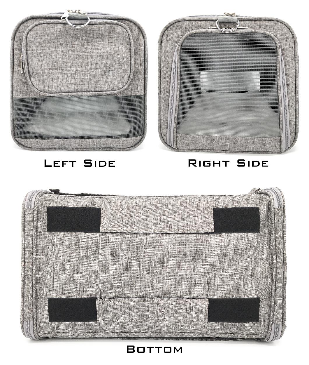 Comfortable Large Space Portable Breathable Outdoor Travel Bag Pet Car Carrier