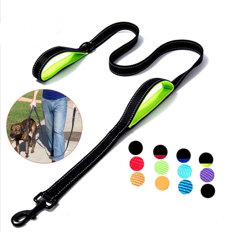 Outdoor Pet Supply Multi-Use Service Driving Reflective Adjustable Pet Dog Leash