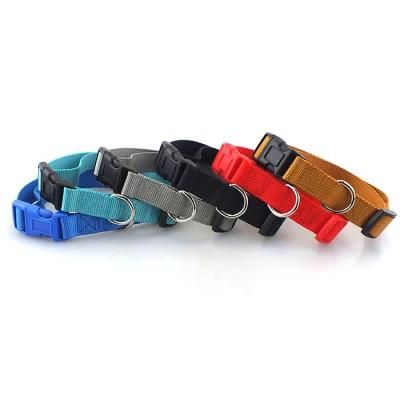 Multi-Colour Dog Collar Nylon Braided Pet Collar