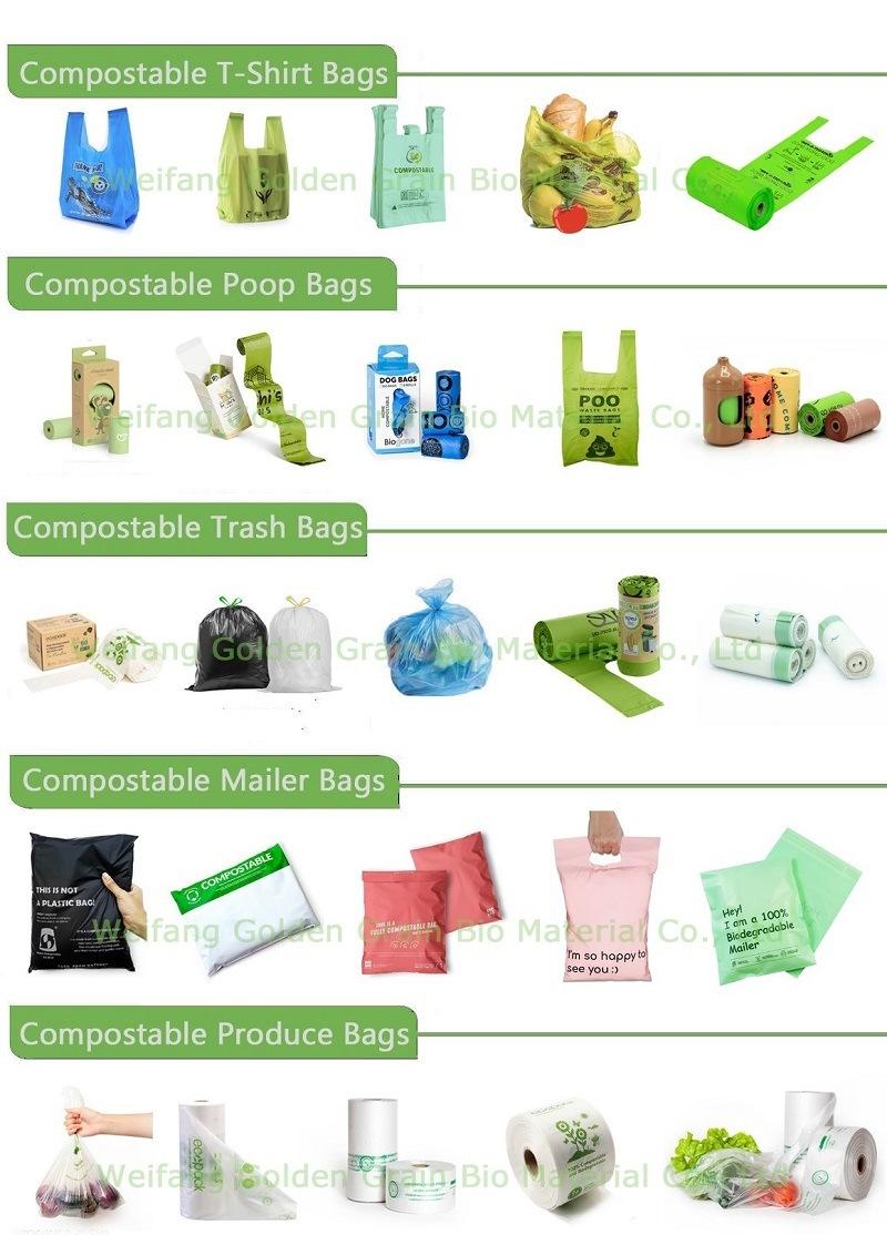 Compostable Corn Starch Pet Wate Bags/Dog Poop Bags/Cat Litter Bags
