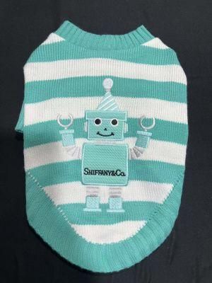 Robot Embroider Manufacture Sweater Pet Sweater Products