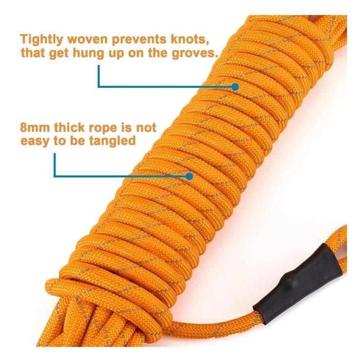 Reflective Nylon Multi-Function Handle Climbing Dog Rope Leash