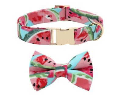 Breathable Soft Cosy Fashion Comfortable Factory Direct Sales Extendable Pet Collar with Logo Printed