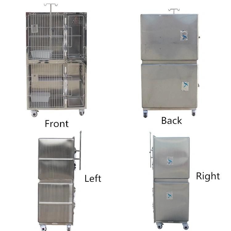 Cage Stainless Steel Wire Pet Cat Cage Outdoor Metal Stainless Steel Dog Cage