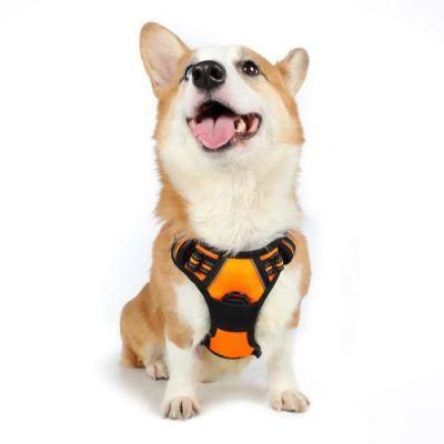 Oxford Soft Pet Vest Front &amp; Back Range Dog Harness with Best Reflective Strap