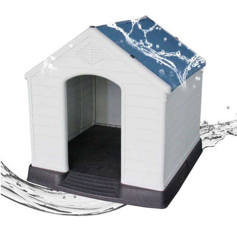 Plastic Kennel Outdoor Large Dog Removable and Washable Golden Retriever Teddy Pet Kennel Dog House Rainproof Amaw-0125