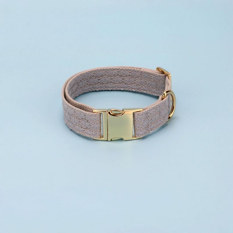 Adjustable Cotton Made Dog Collar with Fast Delivery