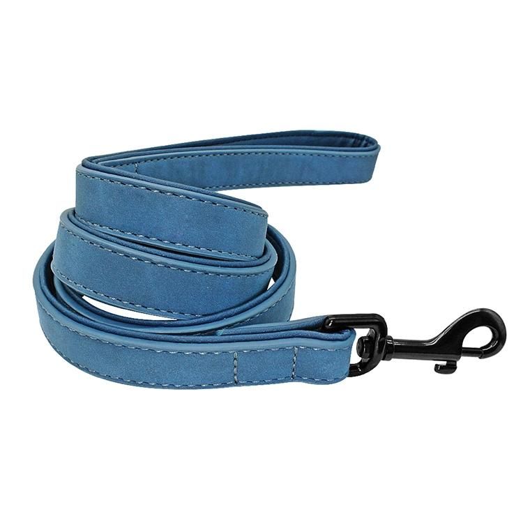 Pet Accessories Custom Dog Collars Durableluxury Soft PU Leather Personalized Pet Dog Tag Necklace Rope Leash Lead