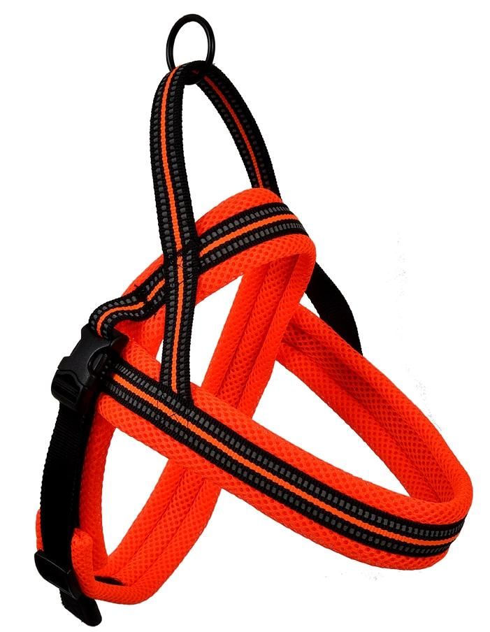 No Pull Comfortable Reflective Nylon Mesh Padded Dog Harness